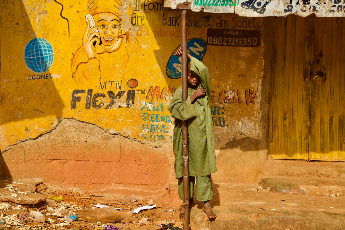 Nigeria 2008. Enfant des rues