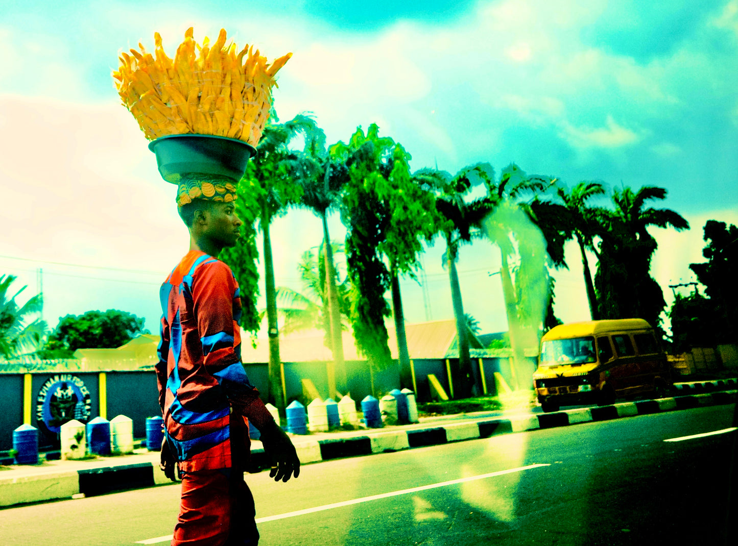 Lagos 2020. Le vendeur