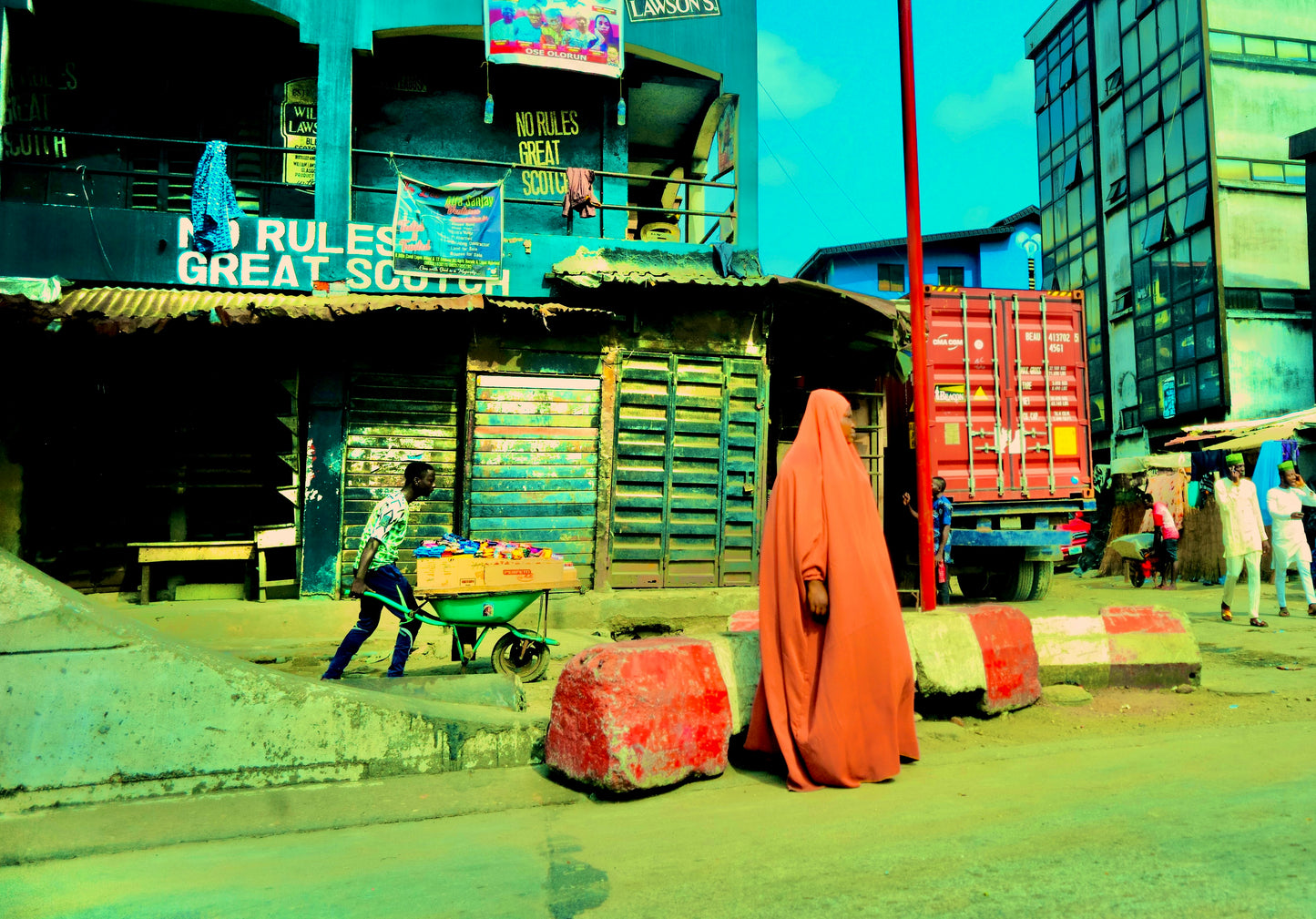Lagos 2020. Orange